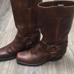 Frye Harness Boots.